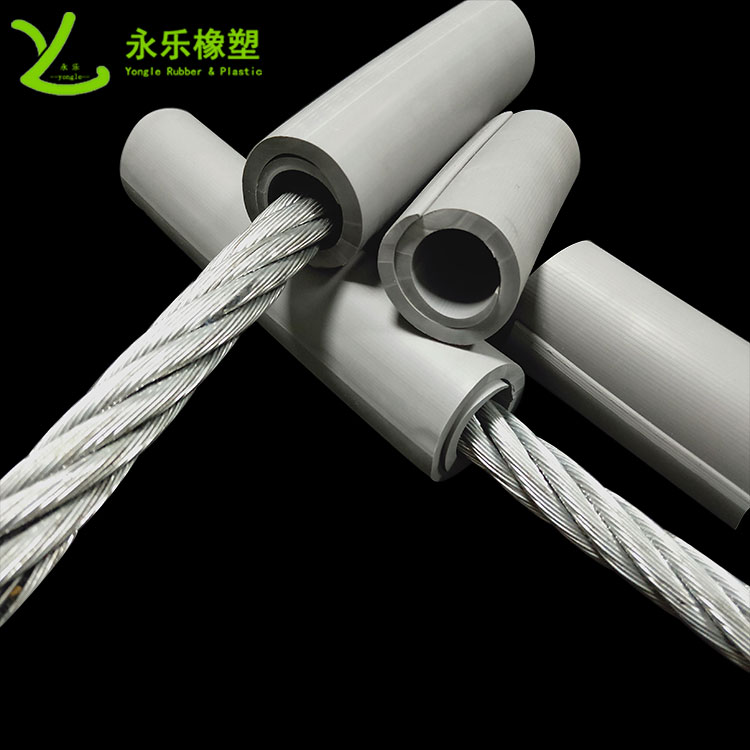 定制電力硅膠螺旋管，擠出電力硅膠螺旋管，阻燃電力硅膠螺旋管