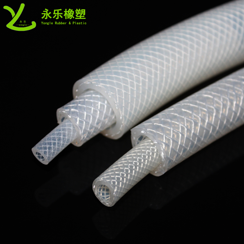復合編織硅膠管，制氧機編織硅膠管，鉑金編織硅膠管