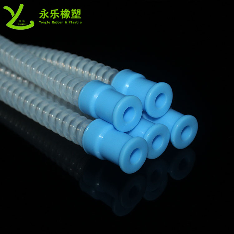呼吸機(jī)硅膠波紋管，醫(yī)用硅膠波紋管，無(wú)氣味硅膠波紋管