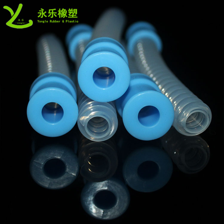 呼吸機(jī)硅膠波紋管，醫(yī)用硅膠波紋管，無(wú)氣味硅膠波紋管
