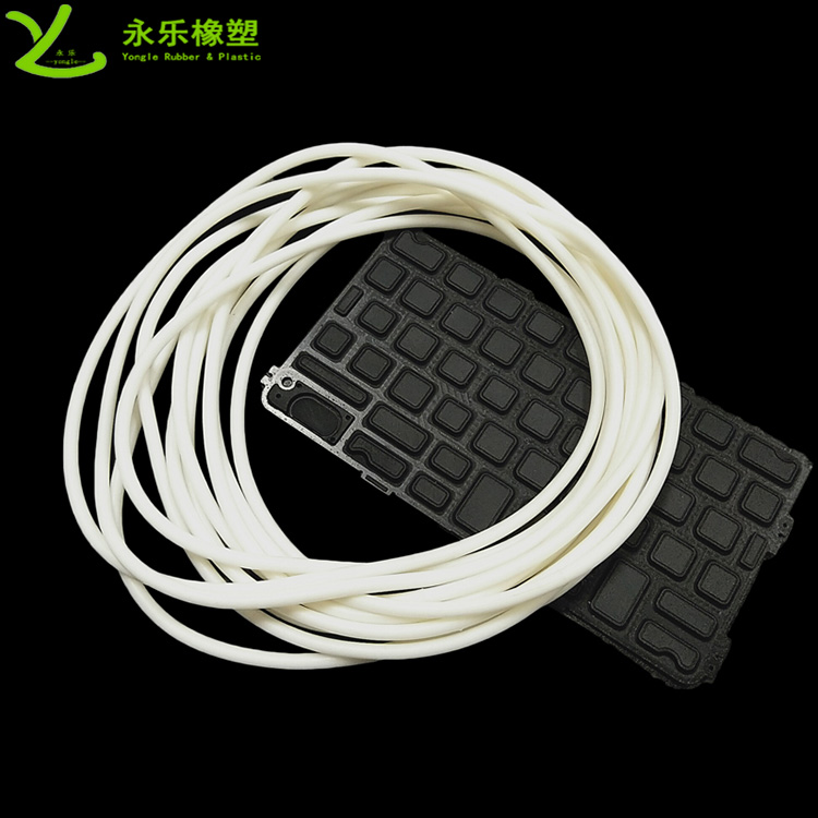 擠出發泡硅膠密封圈，耐高溫發泡硅膠密封圈，粘接硅膠發泡圈