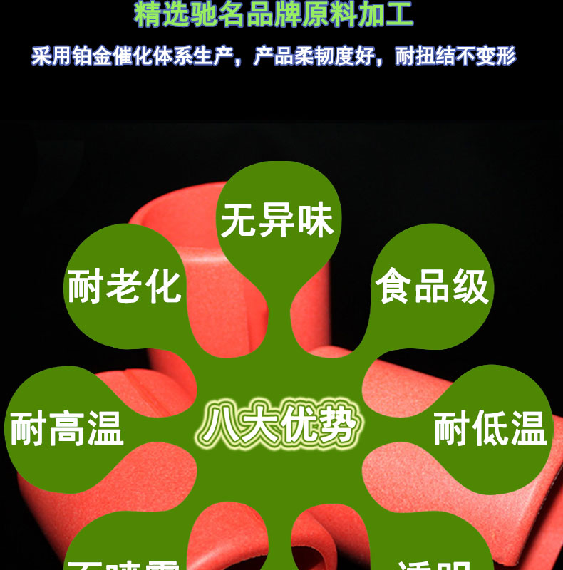 無鹵模壓硅橡膠發泡件