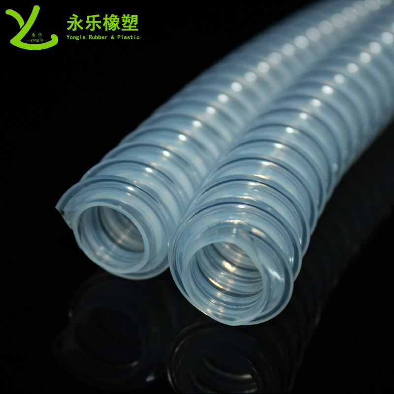 醫用波紋硅膠管,螺紋式硅膠管,進口多腔輸送硅膠管